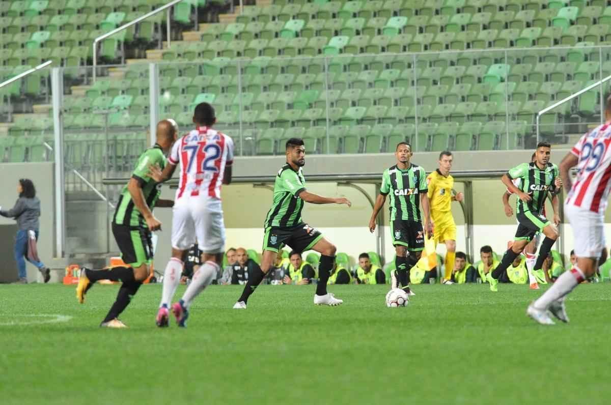 Amrica e Nutico se enfrentaram, no Independncia, pela 20 rodada da Srie B do Brasileiro