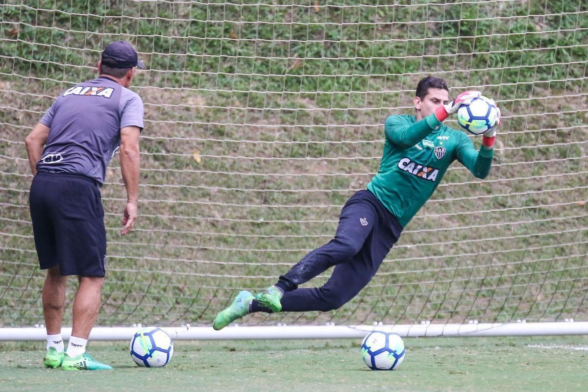 Jogadores do Atltico se reapresentaram na tarde desta segunda-feira aps vitria sobre o Cruzeiro