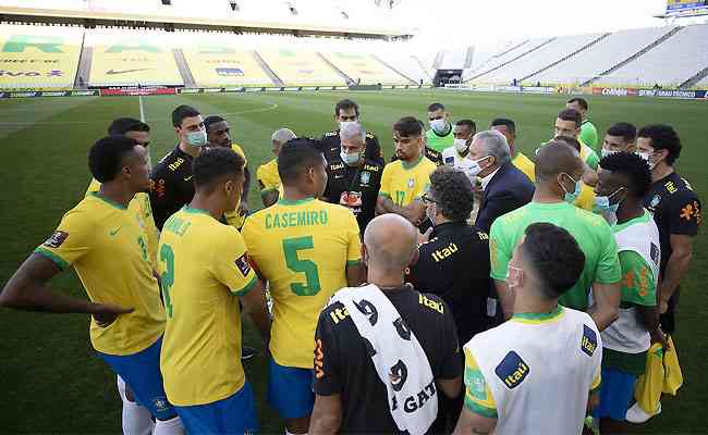 Brasil volta  Neo Qumica Arena para enfrentar a Colmbia, em jogo que vale classificao