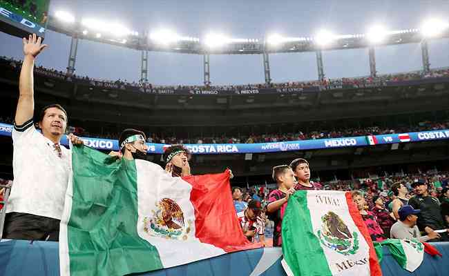 Torcedores do Mxico em jogo pela Concacaf Nations League: punies por causa de homofobia