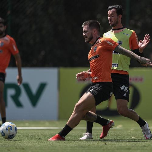 Fotos do treino do Atlético nesta segunda-feira, 13 de setembro de 2021
