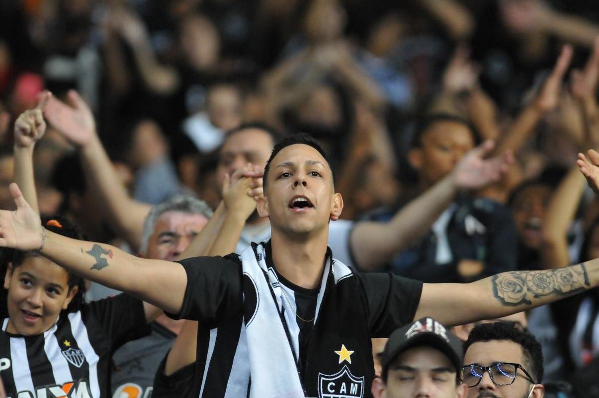 Fotos do jogo entre Atltico e Ava, pelo Campeonato Brasileiro