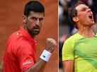 Djokovic e Nadal avançam e se enfrentam nas quartas de Roland Garros