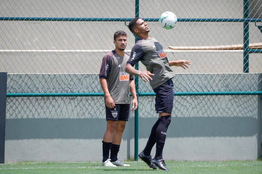 Fotos do treino: Atlético se prepara para enfrentar o Corinthians