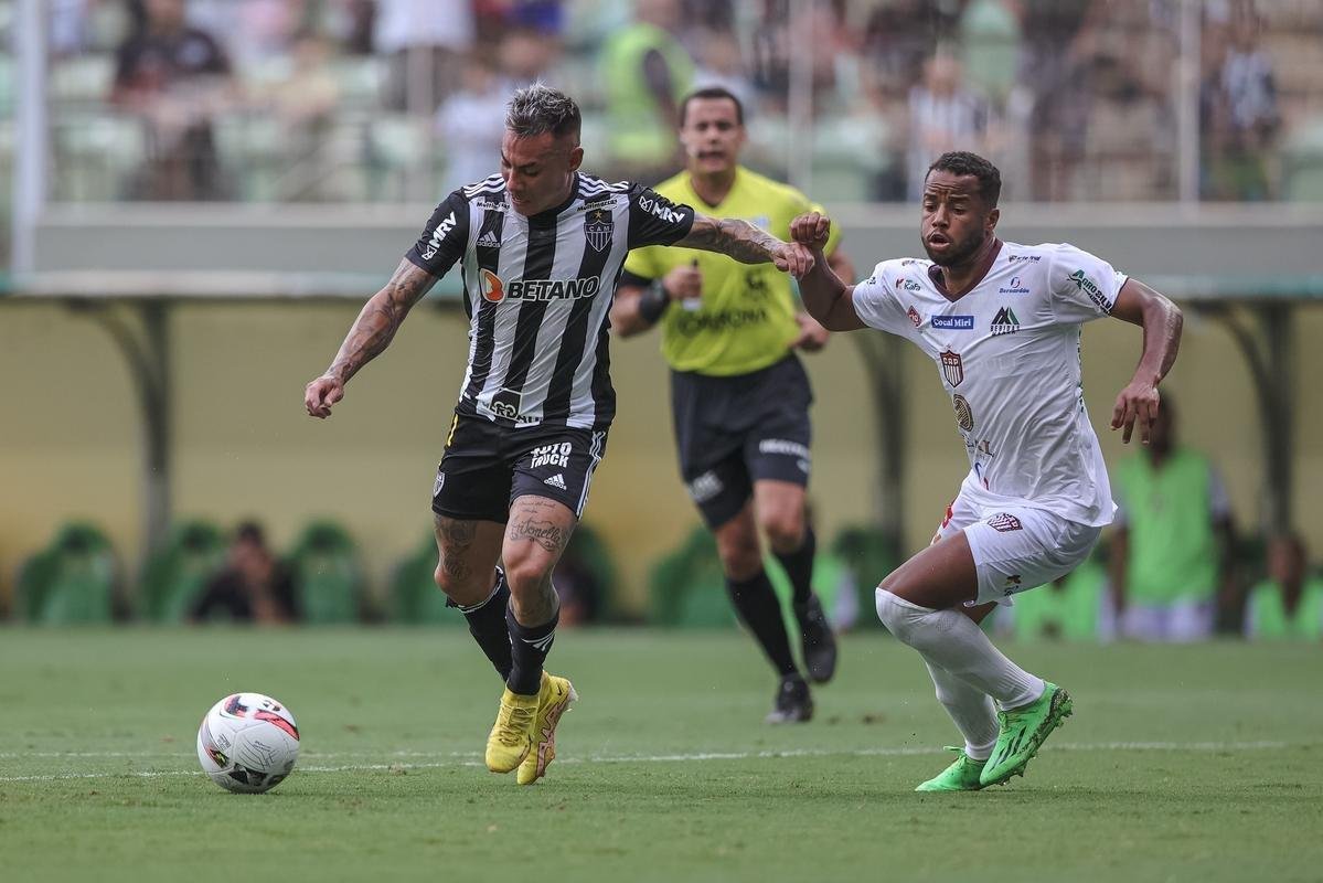Atltico x Patrocinense: fotos do jogo pelo Campeonato Mineiro
