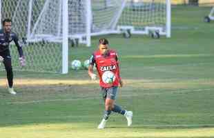 Jogadores do Atltico treinaram na tarde desta quinta-feira, dia seguinte ao empate por 0 a 0 com a Chapecoense