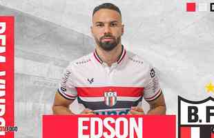 Botafogo-SP contratou o atacante Edson, que passou pelo Tombense