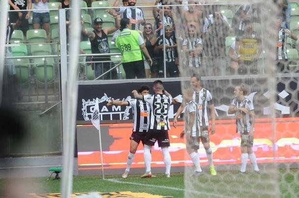 Atltico bateu o Santos na estreia de Vagner Mancini em Belo Horizonte