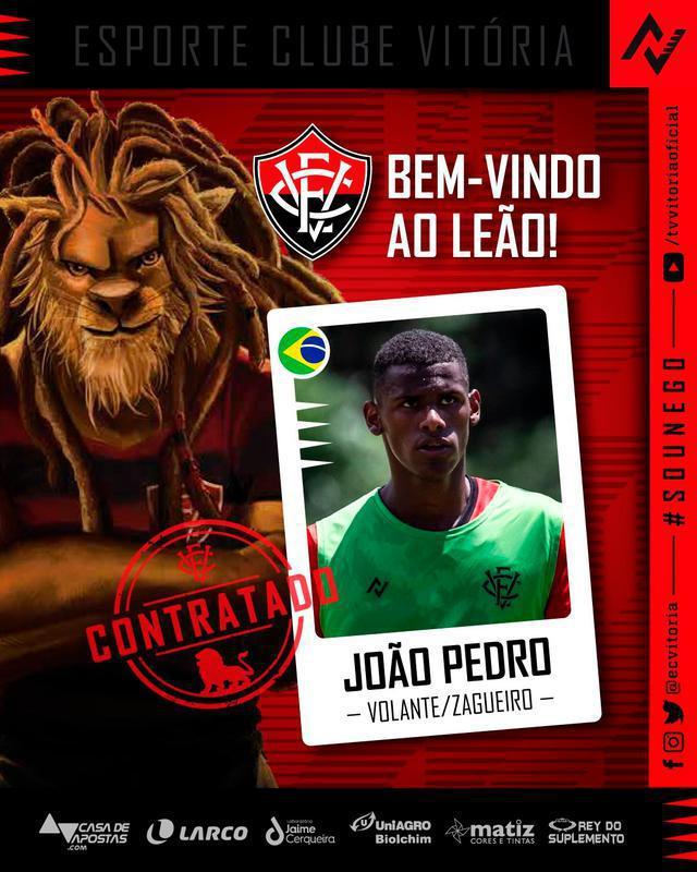 João Pedro, zagueiro/volante (Vitória)