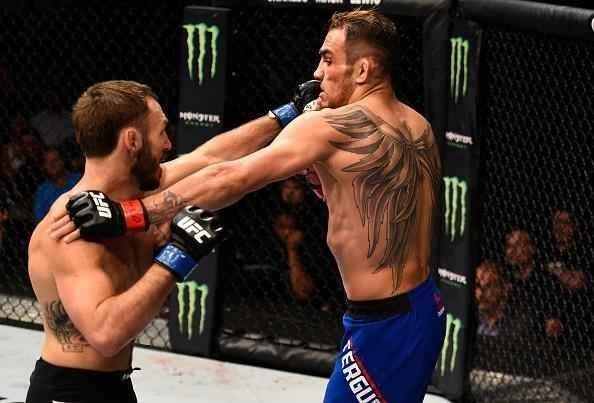 Imagens do UFC Fight Night 91, em Sioux Falls, nos EUA