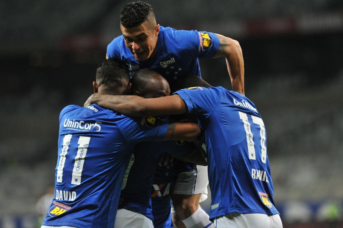 Em jogo com grande atuao do goleiro Fbio, Cruzeiro derrotou Santos de virada, por 2 a 1, com gols de Sass e Raniel; Gabriel Barbosa marcou para o Peixe, no Mineiro, pela 26 rodada do Brasileiro