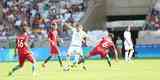 Portugal e Arglia empataram por 1 a 1 no Mineiro. Resultado fez os lusitanos avanarem s quartas de final em primeiro. Honduras passou em segundo. Surpreendentemente, Argentina est eliminada dos Jogos do Rio j na primeira fase do futebol masculino 