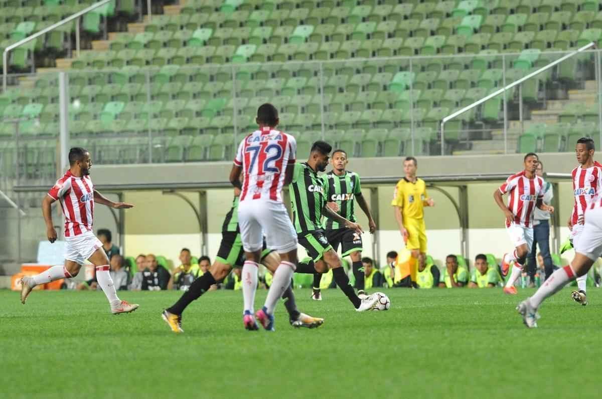 Amrica e Nutico se enfrentaram, no Independncia, pela 20 rodada da Srie B do Brasileiro