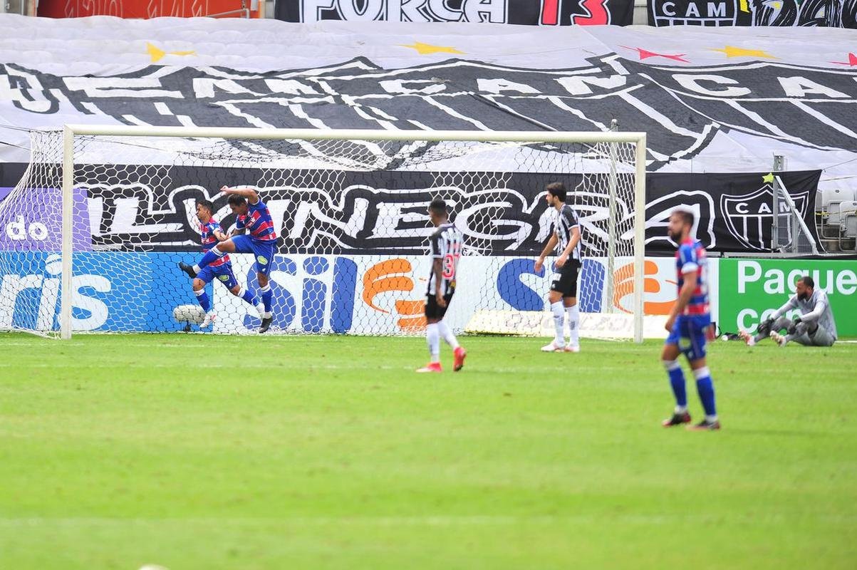 Fotos do jogo entre Atltico e Fortaleza, no Mineiro, pela primeira rodada do Campeonato Brasileiro de 2021