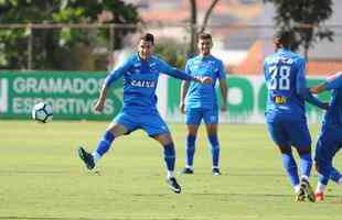 Fotos do treino do Cruzeiro desta sexta-feira (3/11), na Toca da Raposa II (Leandro Couri/EM D.A Press)