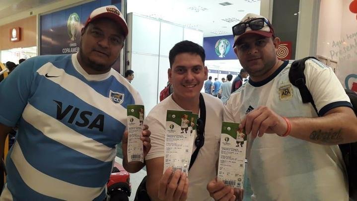 Movimentação na troca de ingressos para Copa América em Belo Horizonte