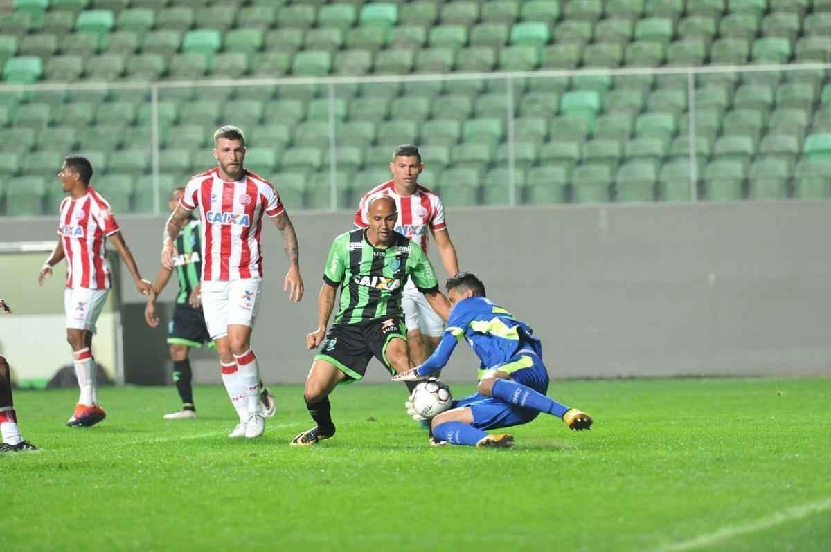 Amrica e Nutico se enfrentaram, no Independncia, pela 20 rodada da Srie B do Brasileiro