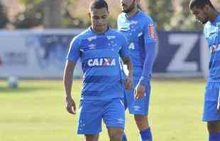 Imagens do treino do Cruzeiro nesta tera-feira (25/07) na Toca da Raposa II
