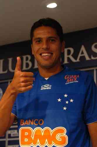 O volante Willian Magro foi contratado pelo Cruzeiro na temporada 2012