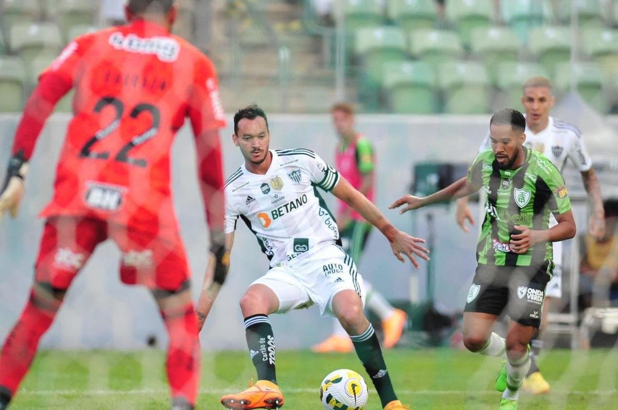 Fotos da partida entre Amrica e Atltico, no Independncia, pela 24 rodada do Campeonato Brasileiro