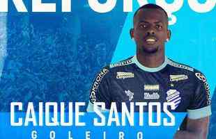 O CSA anunciou a contratao do goleiro Caque Santos, que estava no Vitria