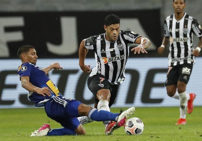 Fotos do jogo entre Atltico e Boca Juniors, no Mineiro, em Belo Horizonte, pela volta das oitavas de final da Copa Libertadores 2021