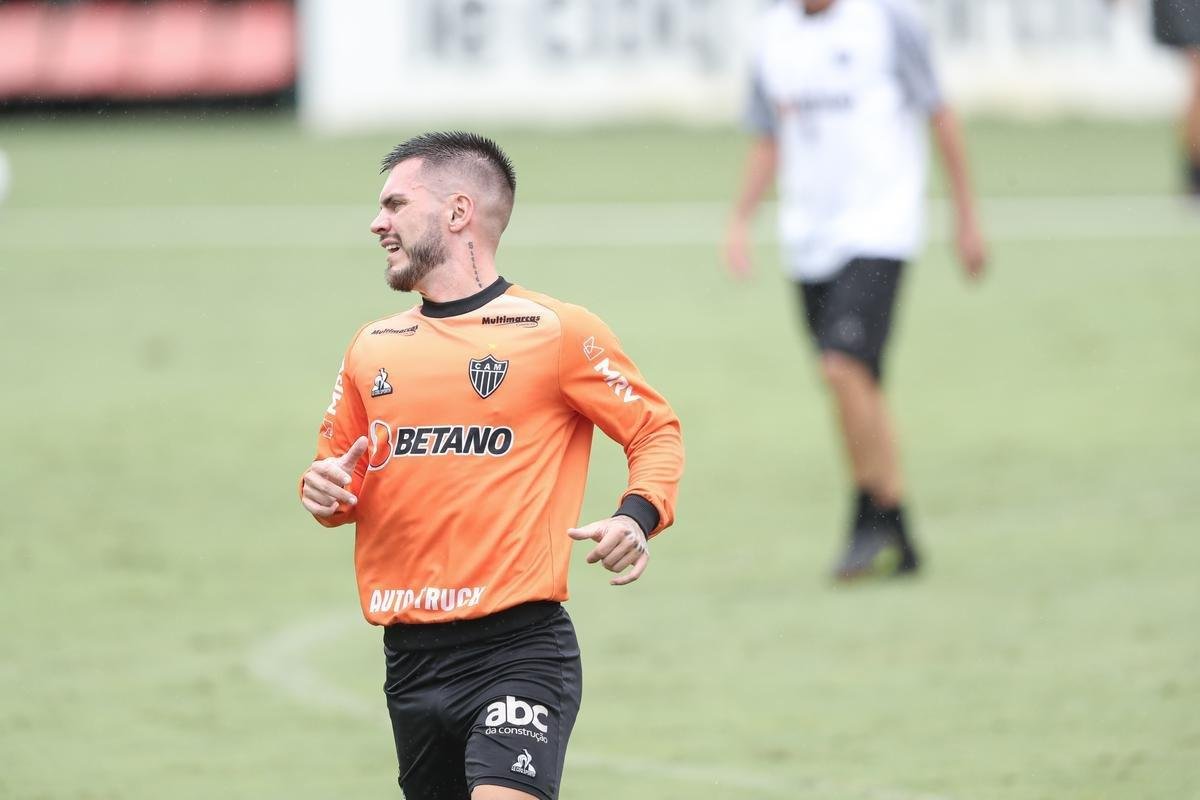 Fotos do treino do Atltico neste domingo na Cidade do Galo (21/11)