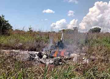 Aeronave caiu após decolar no distrito de Luzimangues rumo a Goiânia para jogo com Vila Nova, pela Copa Verde; o piloto também morreu no acidente
