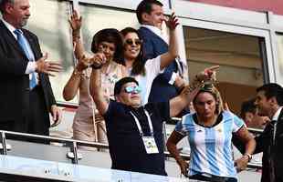 Veja reaes do Maradona na eliminao da Argentina
