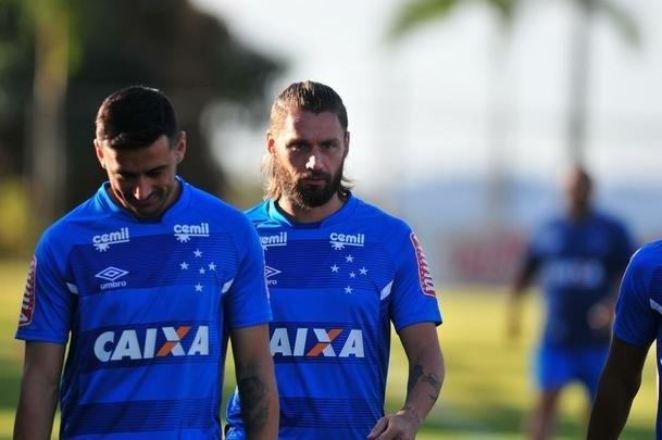Fotos do treino do Cruzeiro desta sexta-feira (30/6), na Toca da Raposa II (Alexandre Guzanshe/EM D.A Press)