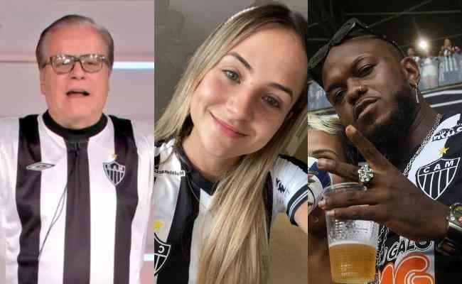 Chico Pinheiro, Gabi Martins e Djonga so alguns dos atleticanos mais famosos