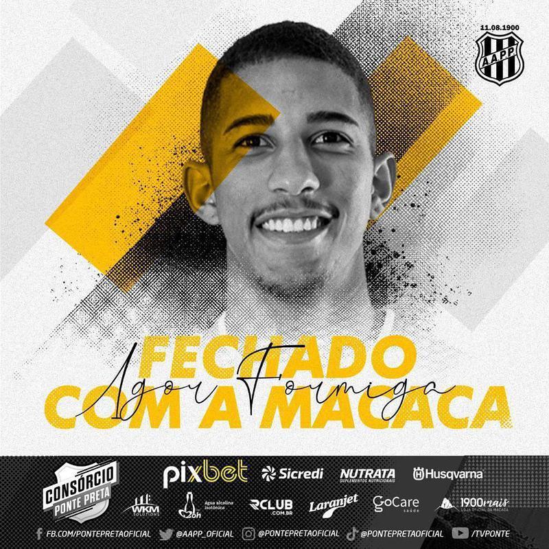 Igor Formiga, lateral-direito (Ponte Preta)