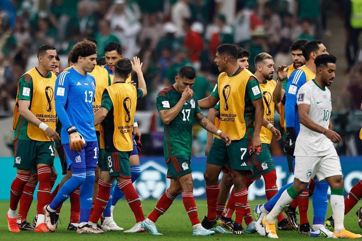 Fotos do duelo entre Arbia Saudita e Mxico, nesta quarta-feira (30/11), no Lusail Stadium, na cidade de Lusail, pelo Grupo C da Copa do Mundo do Catar