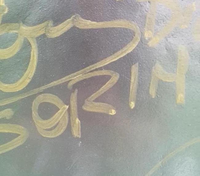 Autgrafo de Sorn, dolo celeste, tambm est na 'rvore dos Sonhos'