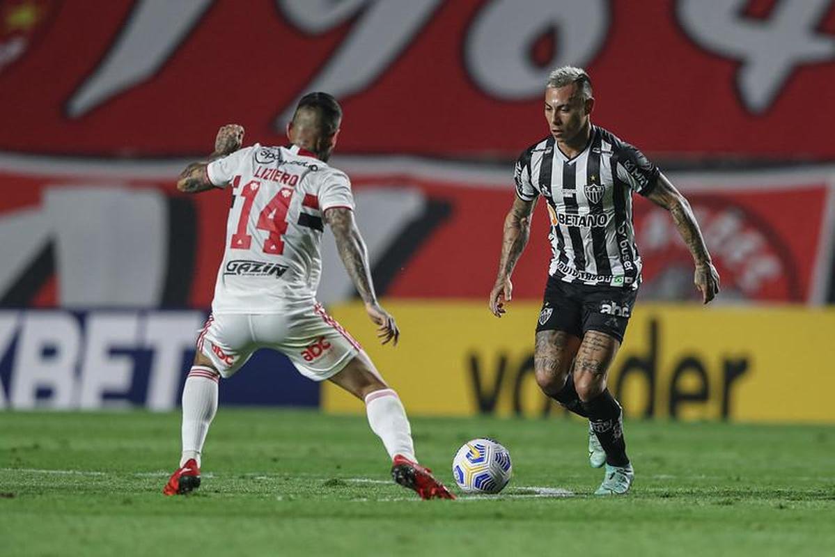 Fotos do jogo entre Atltico e So Paulo, no Morumbi, pela 22 rodada da Srie A do Brasileiro