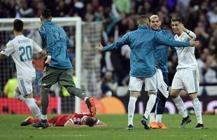 Depois da classificao do Real Madrid, festa merengue e decepo do Bayern no Santiago Bernabu