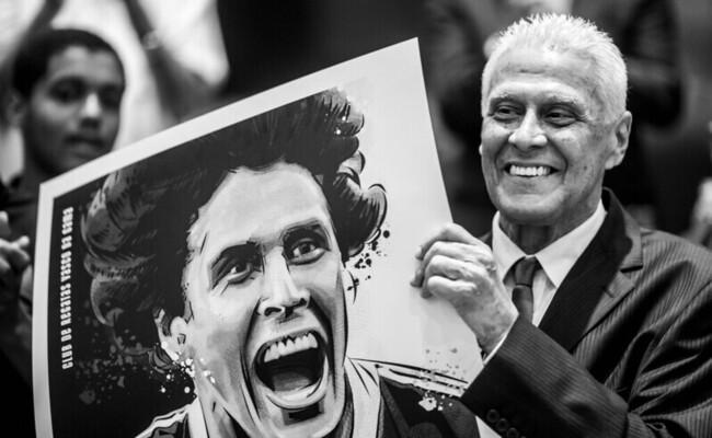 Roberto Dinamite foi homenageado pelo Vasco em 13 de abril de 2022 e recebe o titulo de grande benemerito do clube