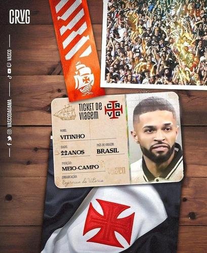 Vitinho, meia (Vasco)