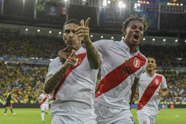 Paolo Guerrero marcou o gol de empate do Peru na final da Copa América