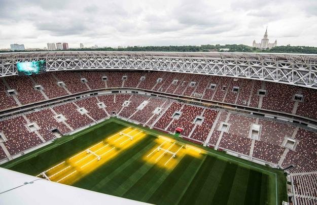 Luzhniki receberá quatro jogos da primeira fase, um duelo das oitavas, uma semifinal e a decisão