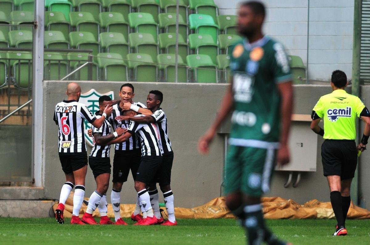 Veja fotos da partida entre Atltico e Caldense, pela sexta rodada do Campeonato Mineiro