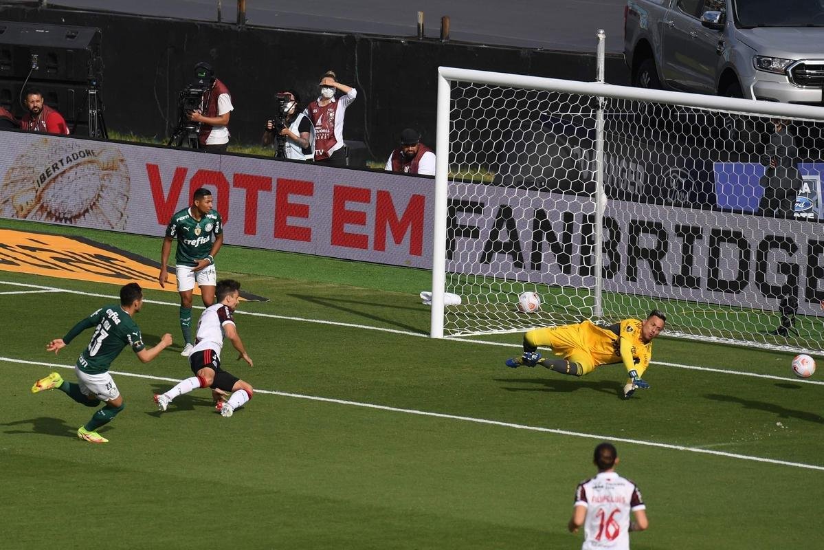 Fotos da final da Libertadores entre Palmeiras e Flamengo