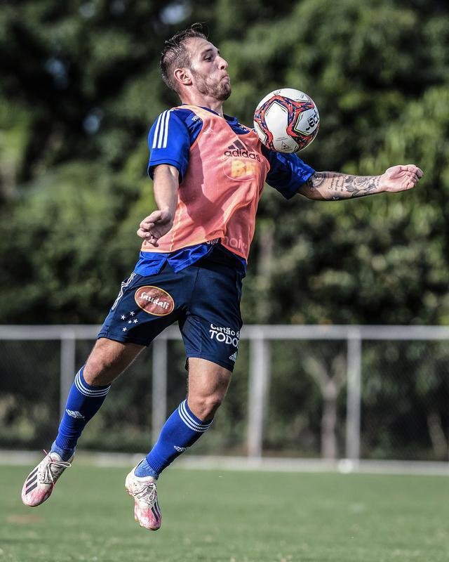Imagens do treino do Cruzeiro na tarde desta quarta-feira (17/2), na Toca da Raposa II