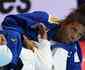 Rafaela Silva celebra bronze do Brasil por equipes mistas no Mundial de Judô