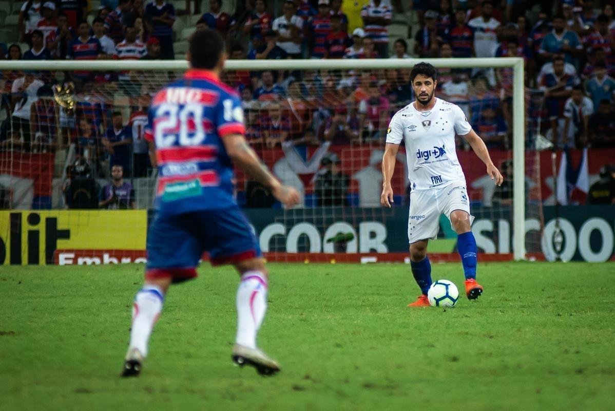 Fotos do jogo entre Fortaleza e Cruzeiro, na Arena Castelo, pela nona rodada do Brasileiro