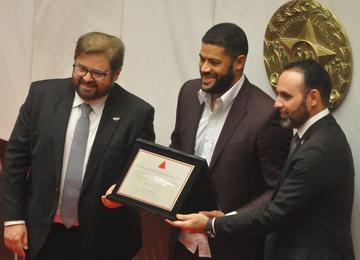 Atacante do Galo teve honraria concedida na tarde desta segunda-feira (11), em reunião especial na Assembleia Legislativa de Minas Gerais