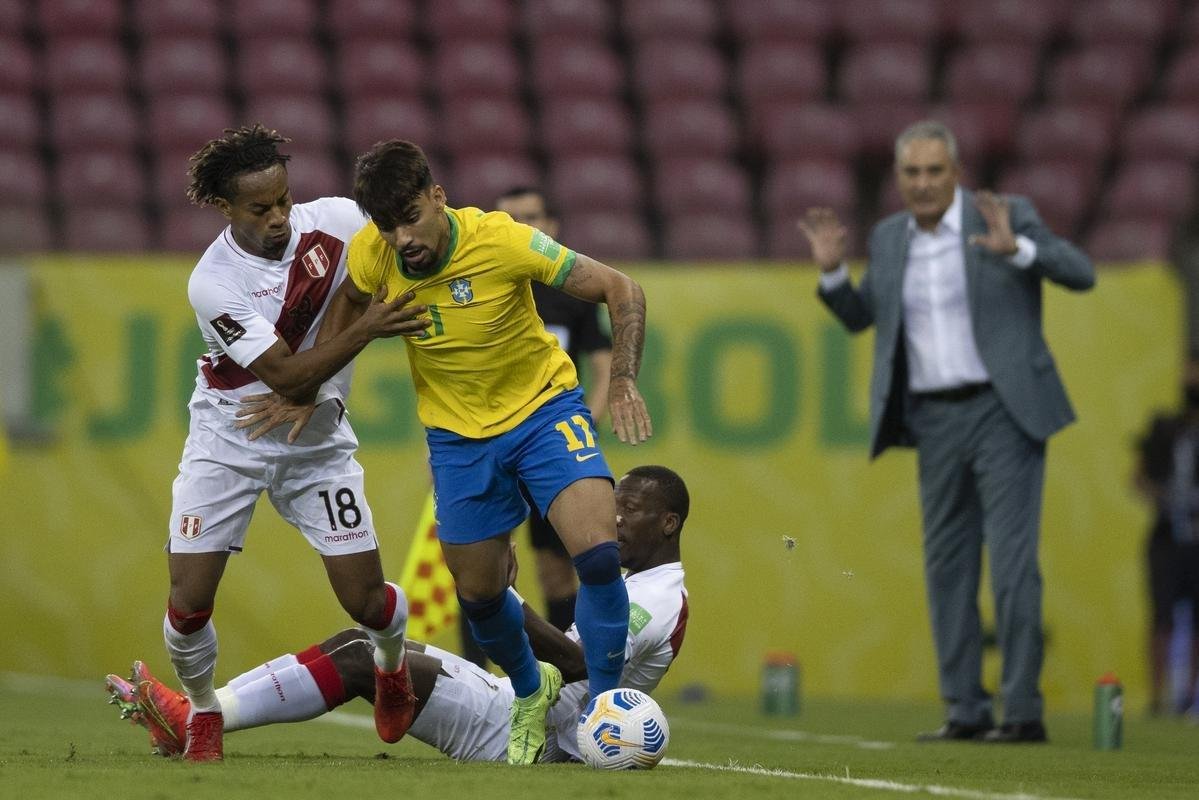 Brasil e Peru se enfrentaram na Arena Pernambuco pelas Eliminatrias da Copa de 2022