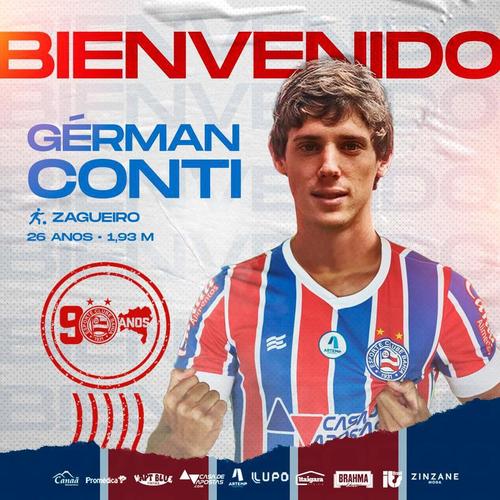 Gérman Conti, zagueiro (Bahia)