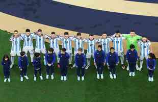 As melhores imagens da final da Copa do Mundo entre Argentina e Frana, no Estdio Icnico de Lusail, no Catar