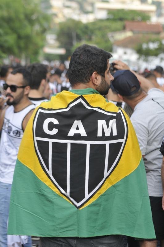Torcida do Atltico compareceu em bom nmero ao Independncia para apoiar time diante do Danubio, pela Copa Libertadores